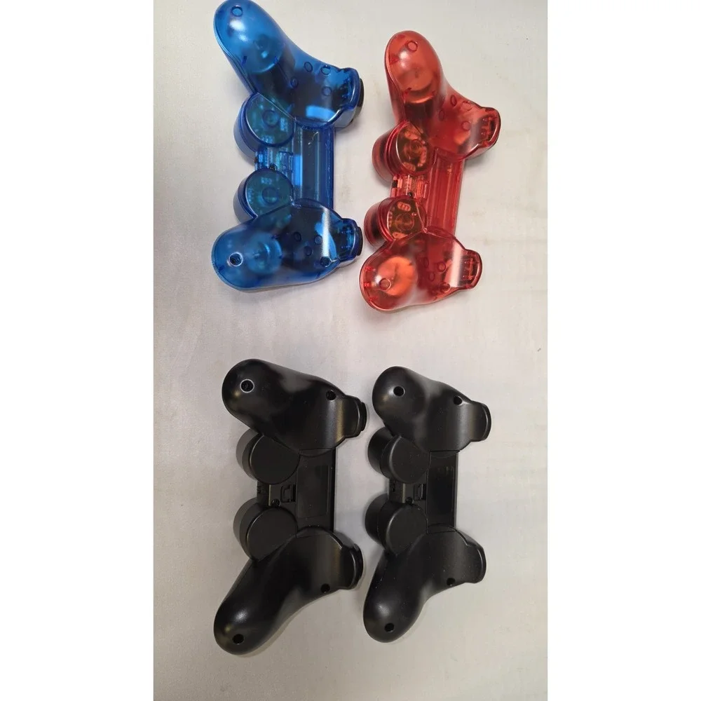 Lot of 4 No Brand Playstation 3 Controllers PS3 No Dongles For Parts or Repair